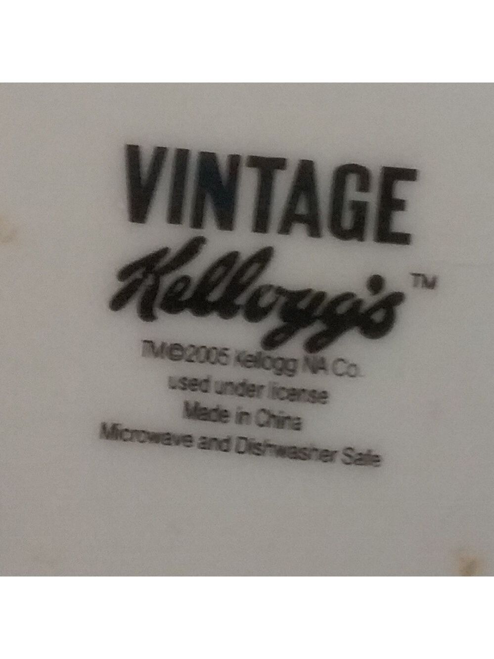 Vintage Kellogg Plate Rice Krispies - Picture 2 of 3
